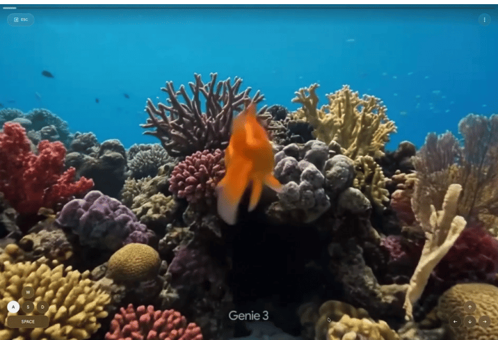 Designers πειραματίζονται ήδη με σουρεαλιστικά τοπία μέσω του Genie 3